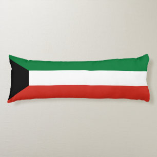 Kuwait flagga kroppskudde