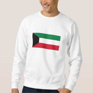 Kuwait flagga lång ärmad tröja