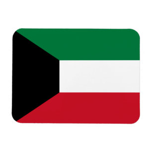 Kuwait flagga magnet