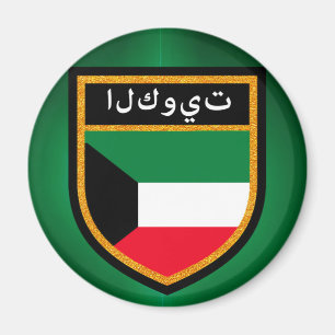 Kuwait Flagga Magnet