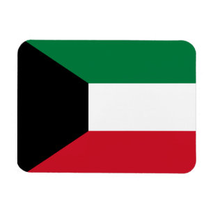 Kuwait flagga magnet