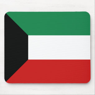 Kuwait Flagga Mousepad Musmatta