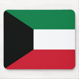 Kuwait flagga musmatta