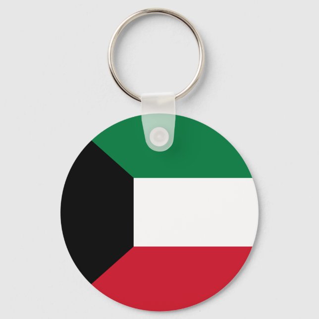 Kuwait flagga nyckelring (Framsida)