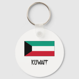 Kuwait flagga nyckelring