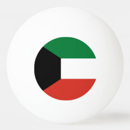 Kuwait flagga pingisboll