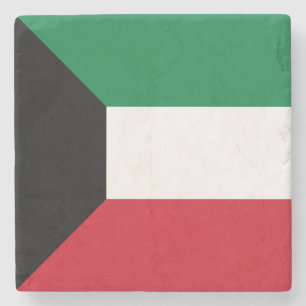 Kuwait flagga stenunderlägg