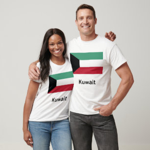 Kuwait Flagga T Shirt