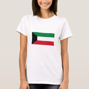 Kuwait flagga t shirt