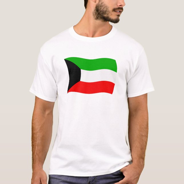 Kuwait Flagga Tröja (Framsida)
