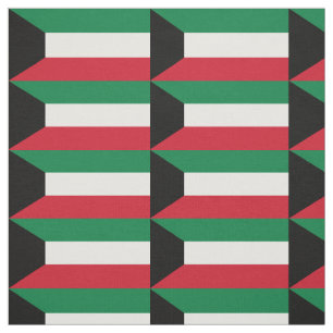 Kuwait flagga tyg