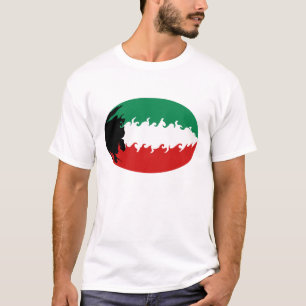 Kuwait Gnarly flagga Kuwait T Shirt