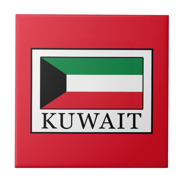 Kuwait Kakelplatta (Framsidan)