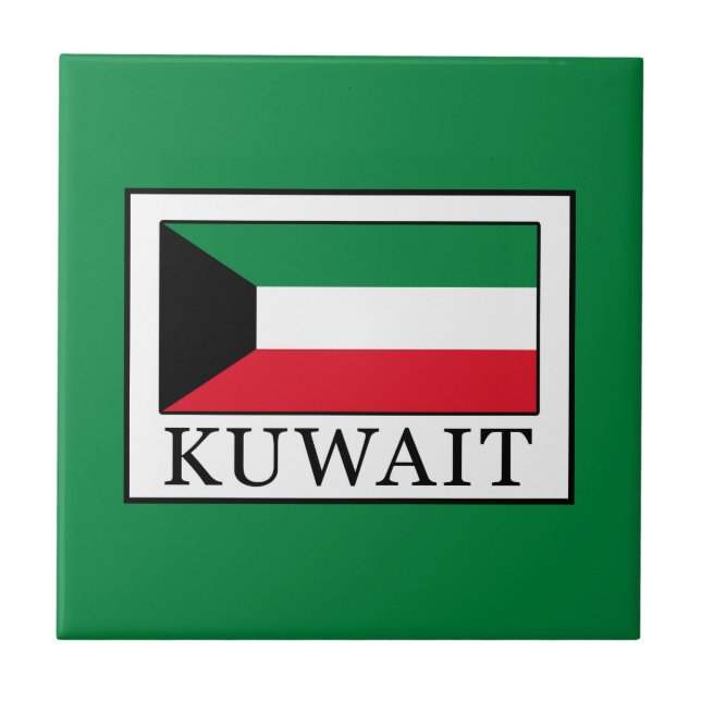 Kuwait Kakelplatta (Framsidan)