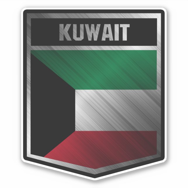 Kuwait Klistermärken (Framsida)