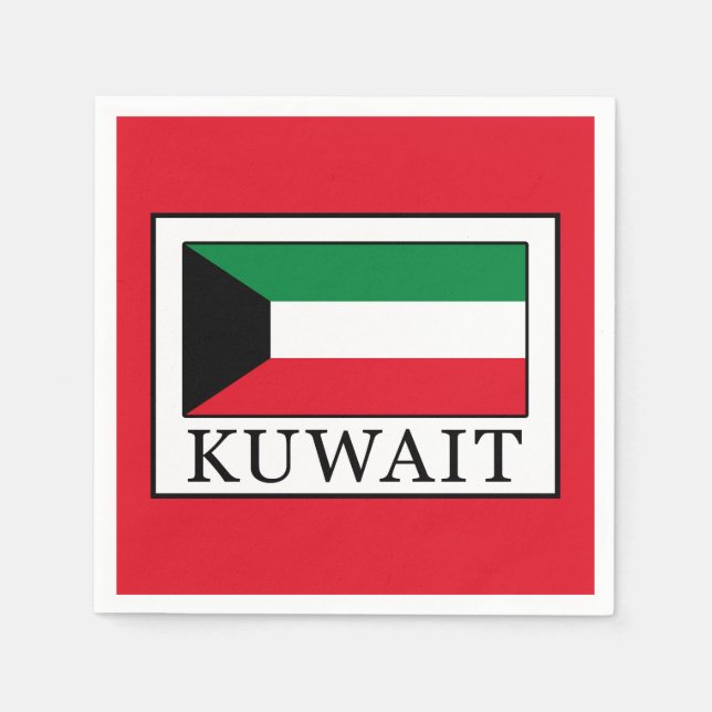 Kuwait Pappersservett (Framsidan)