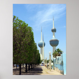 Kuwait Torn Poster