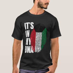 Kuwaiti Heritage Dna Flagga T Shirt