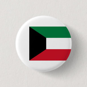Kuwaitisk Flagga, Kuwait Flagga Knapp