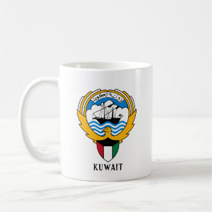 Kuweits emblem kaffemugg