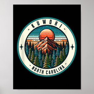 Kuwohi Mountains North Carolina Clingmans Dome Pre Poster