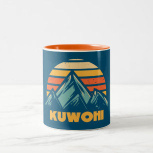 Kuwohi North Carolina Tennessee Retro Turcos Två-Tonad Mugg