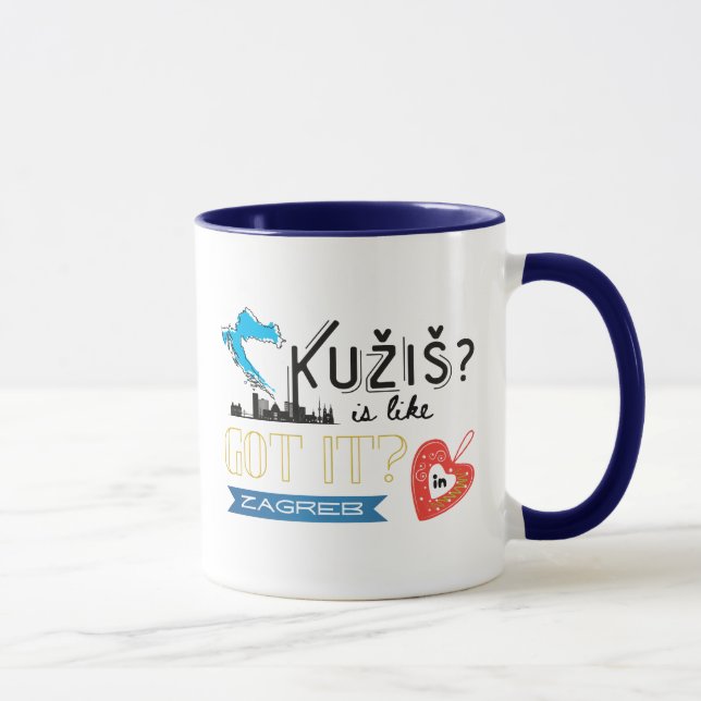 Kužiš? Zagreb Kroatien Mugg (Höger)
