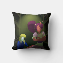 Kuzoura och Crayfish Girl Kudde