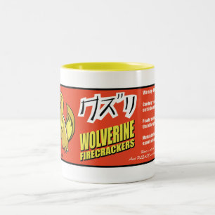 Kuzuri (Wolverine) smällaremugg Två-Tonad Mugg