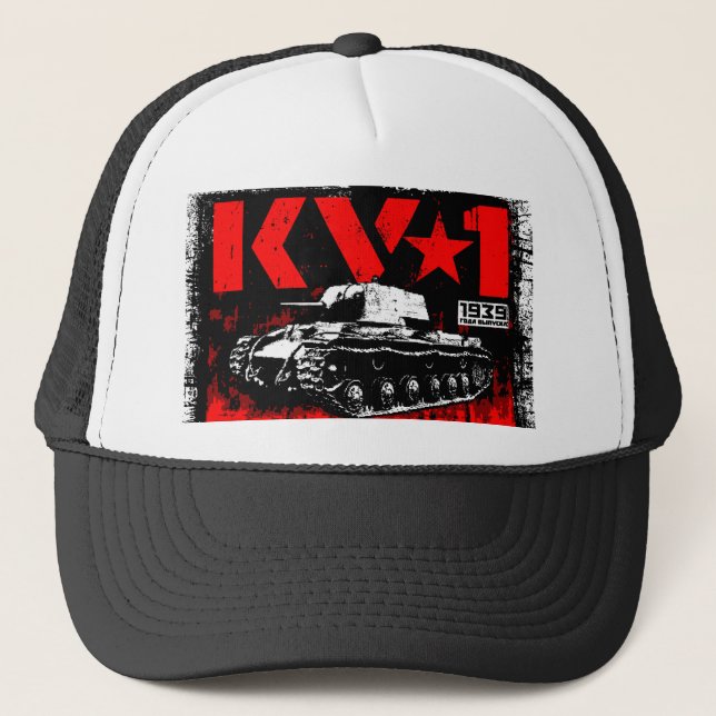 KV-1 Sovjet tung stridsvagn Keps (Framsida)