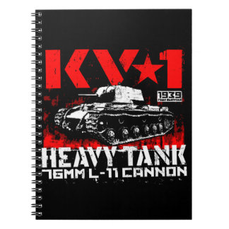 KV-1 Sovjetisk tung tank Anteckningsbok
