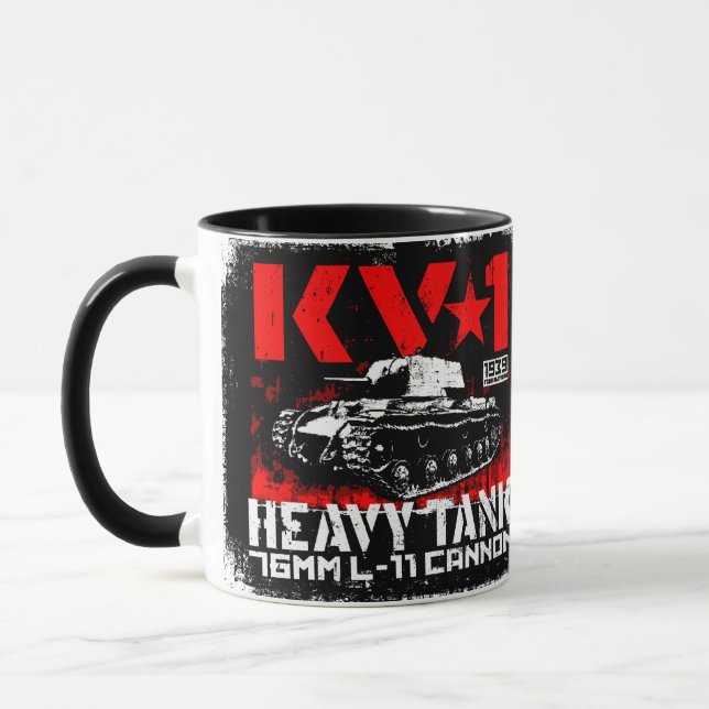 KV-1 Sovjetisk tung tank Mugg (Vänster)