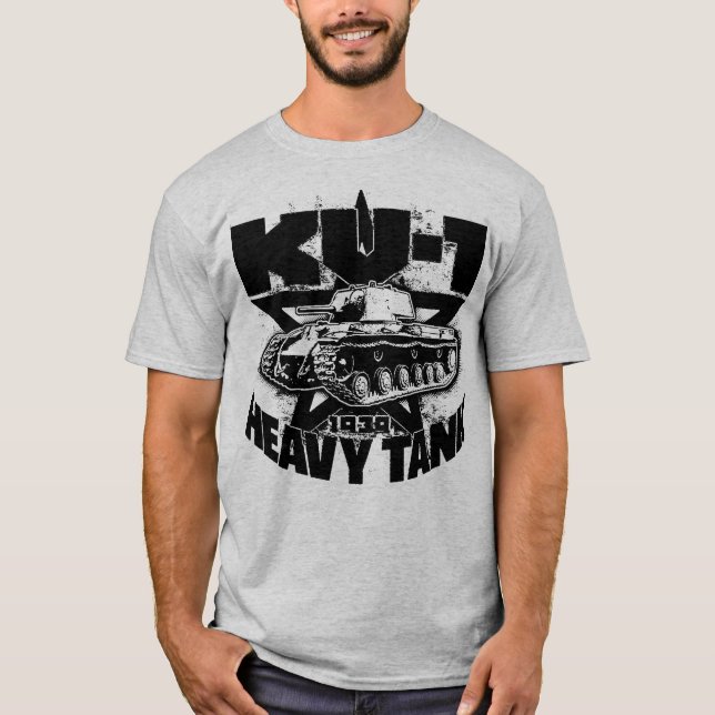 KV-1 T-Shirt T-Shirt (Framsida)