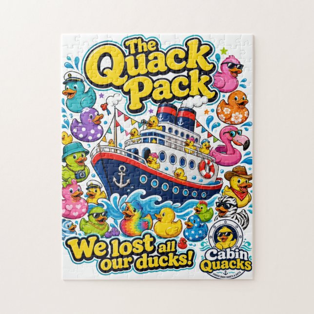 Kvackpacken Pussel (Vertikal)