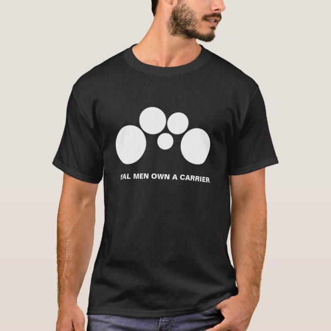 Kvadar (bärare) t shirt (Framsida)