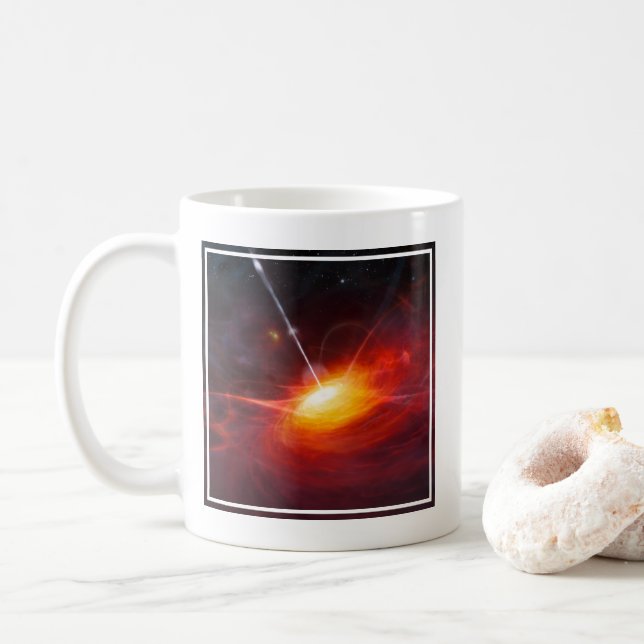 Kvadar. Kaffemugg (Med munk)