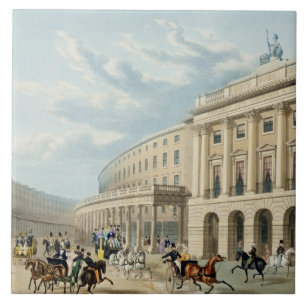 Kvadranten, härska gata, från Piccadilly Circu Kakelplatta
