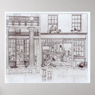 Kvadranten, Regent Street och Golden Lane Poster