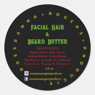 KVADRASTICKARE RUNT KLISTERMÄRKE