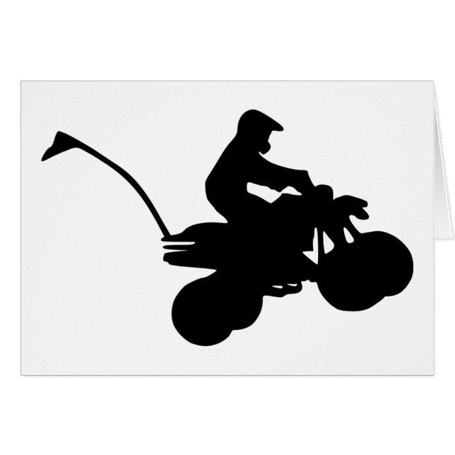 Kvadrat - ATV Hälsningskort (Framsidan Horizontal)