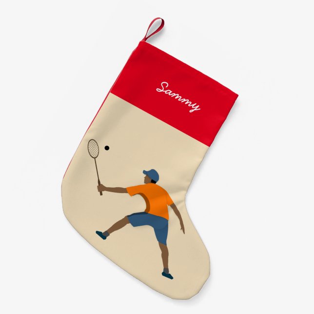 Kvadrat Liten Julstrumpa (Framsidan (Hängande))