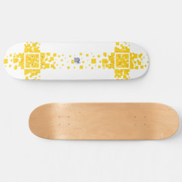 Kvadrat Mini Skateboard Bräda 18,5 Cm