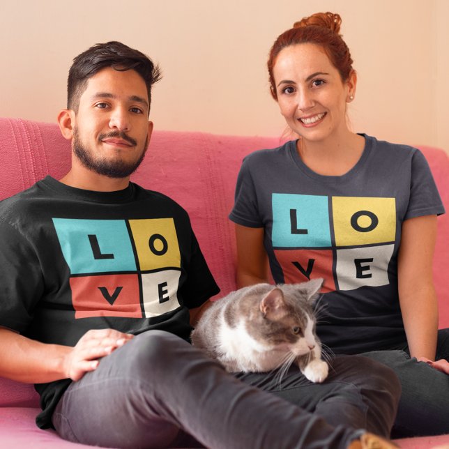 Kvadrat om Kärlek T Shirt (Skapare uppladdad)