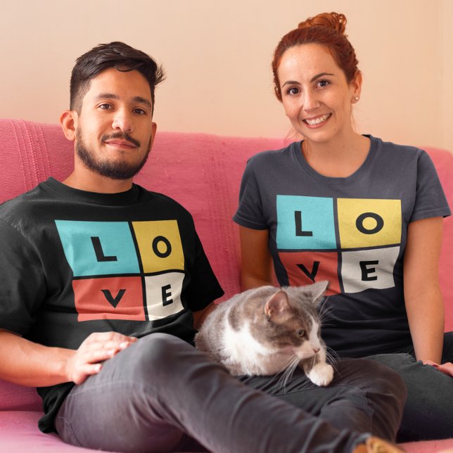 Kvadrat om Kärlek T Shirt (Skapare uppladdad)