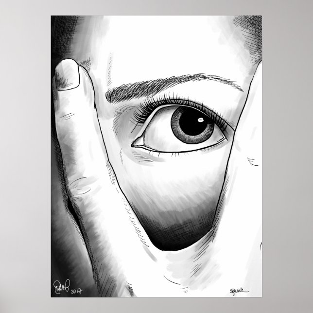 Kvadrat Poster (Framsidan)