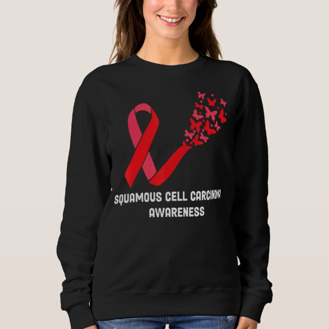 Kvadratcellscancer Medvetandehet Kvadratcellscell T Shirt (Framsida)