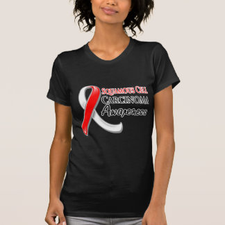 Kvadratcellscancer Medvetenhet om banderoll T Shirt