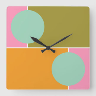 Kvadratcirkel - Joy-klocka! Fyrkantig Klocka