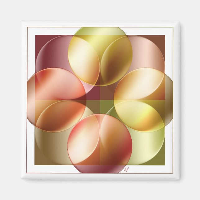Kvadratcirklar Magnet (Framsidan)