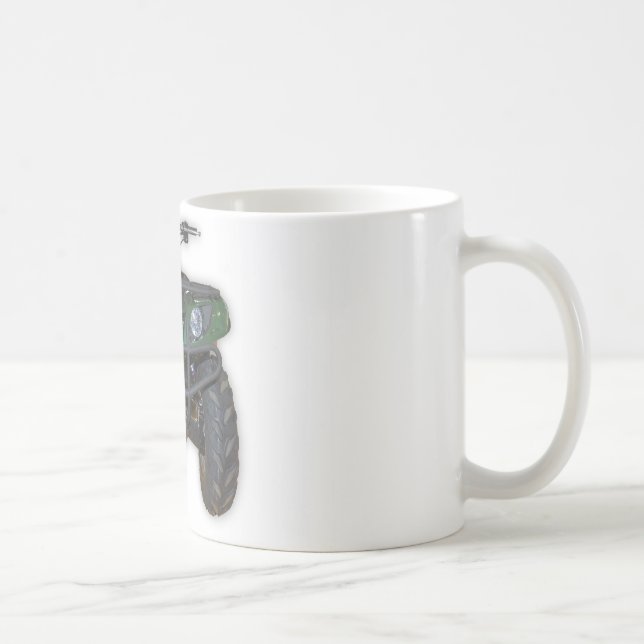 kvadratcykel - atv kaffemugg (Höger)